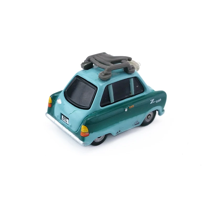 Дисней Pixar Cars 2 преподаватель Z с очками 1:55 металл литой автомобиль развивающие