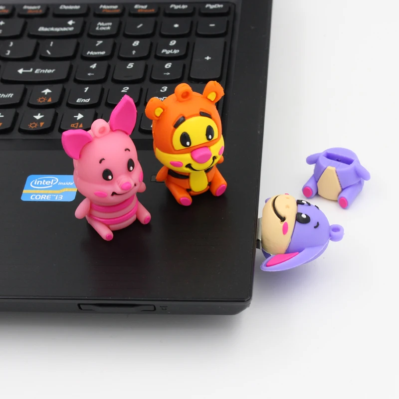 Usb флеш накопитель силиконовый в виде животного 4 32 Гб|pendrive usb 2.0|pendrive usbusb 2.0 |