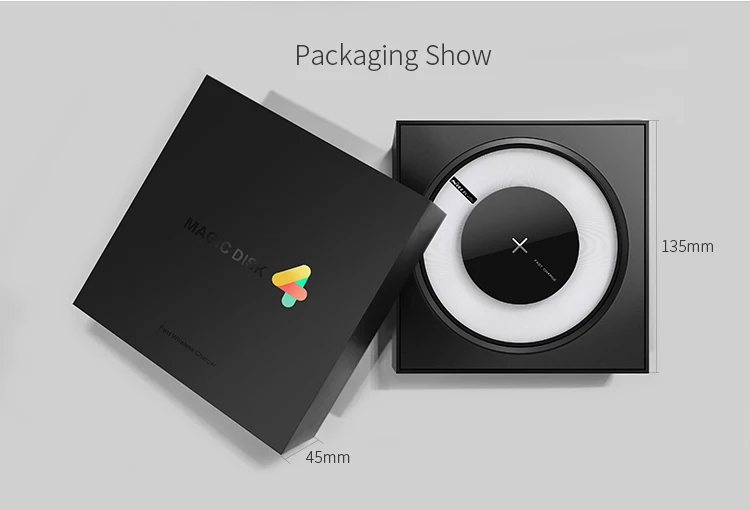 Nillkin Magic Disk 4 Qi Беспроводное быстрое зарядное устройство интеллектуальный чип портативный зарядный коврик для iphone X samsung S9 S8 S7 edge plus