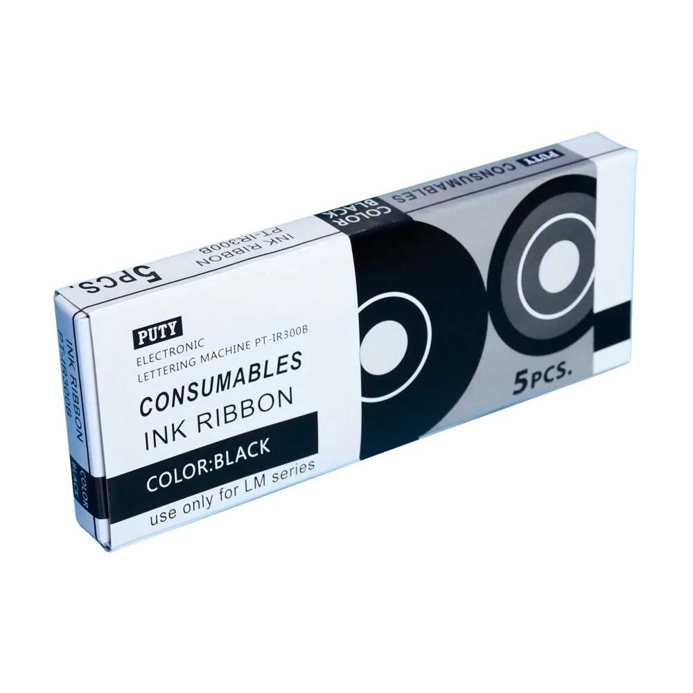5PCS for MAX Black Ink Ribbon LM-IR300B LETATWIN Electronic Lettering Machine LM-370E LM-380A LM-380E LM-390A/PC | Компьютеры и офис