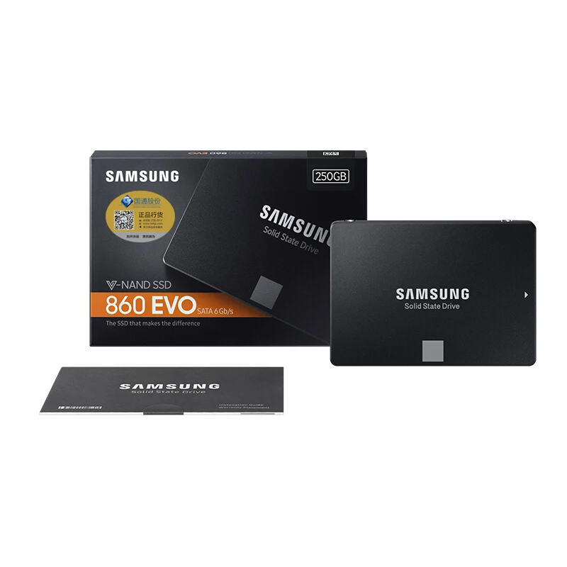 SAMSUNG SSD 860 EVO 250 ГБ 500 1 ТБ Внутренний твердотельный жесткий диск HDD SATA3 2 5 дюймов