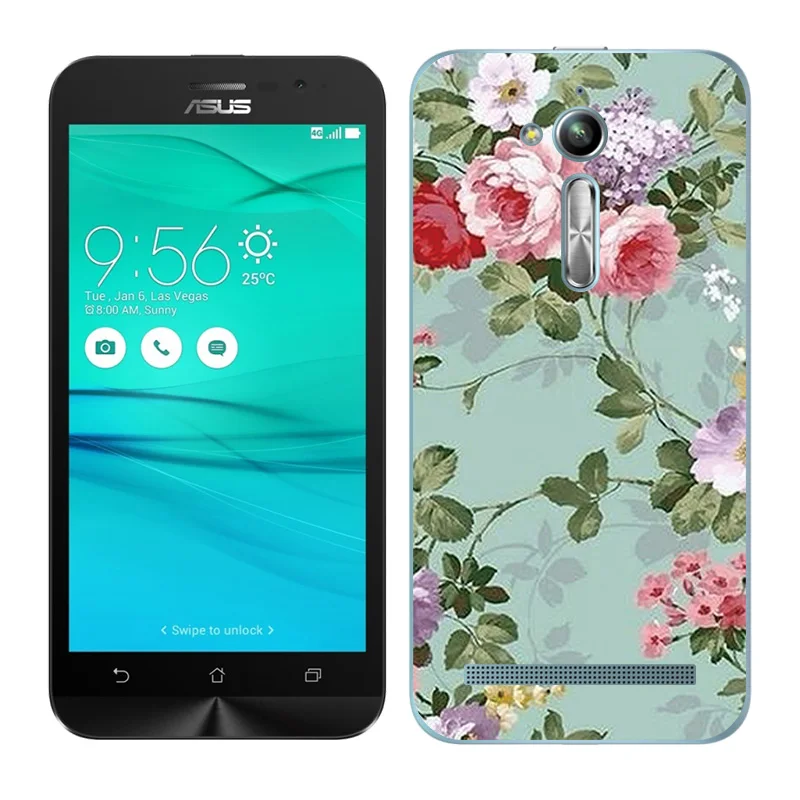 Для Asus Zenfone Go ZB500KL ZB500KG Мягкий Чехол Для Zenfone Go силиконовый чехол с пейзажем Для Zenfone Go ZB500KG 5," TPU чехол