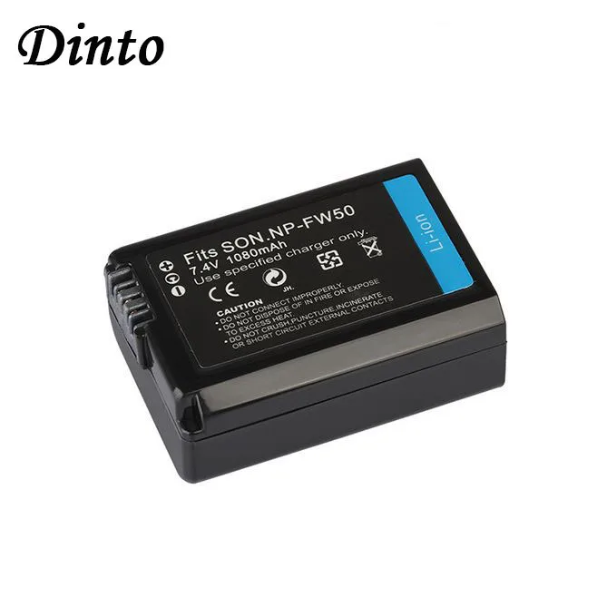 Dinto 1 шт. 1080 мАч NP FW50 NPFW50 литий ионная аккумуляторная батарея для цифровой камеры