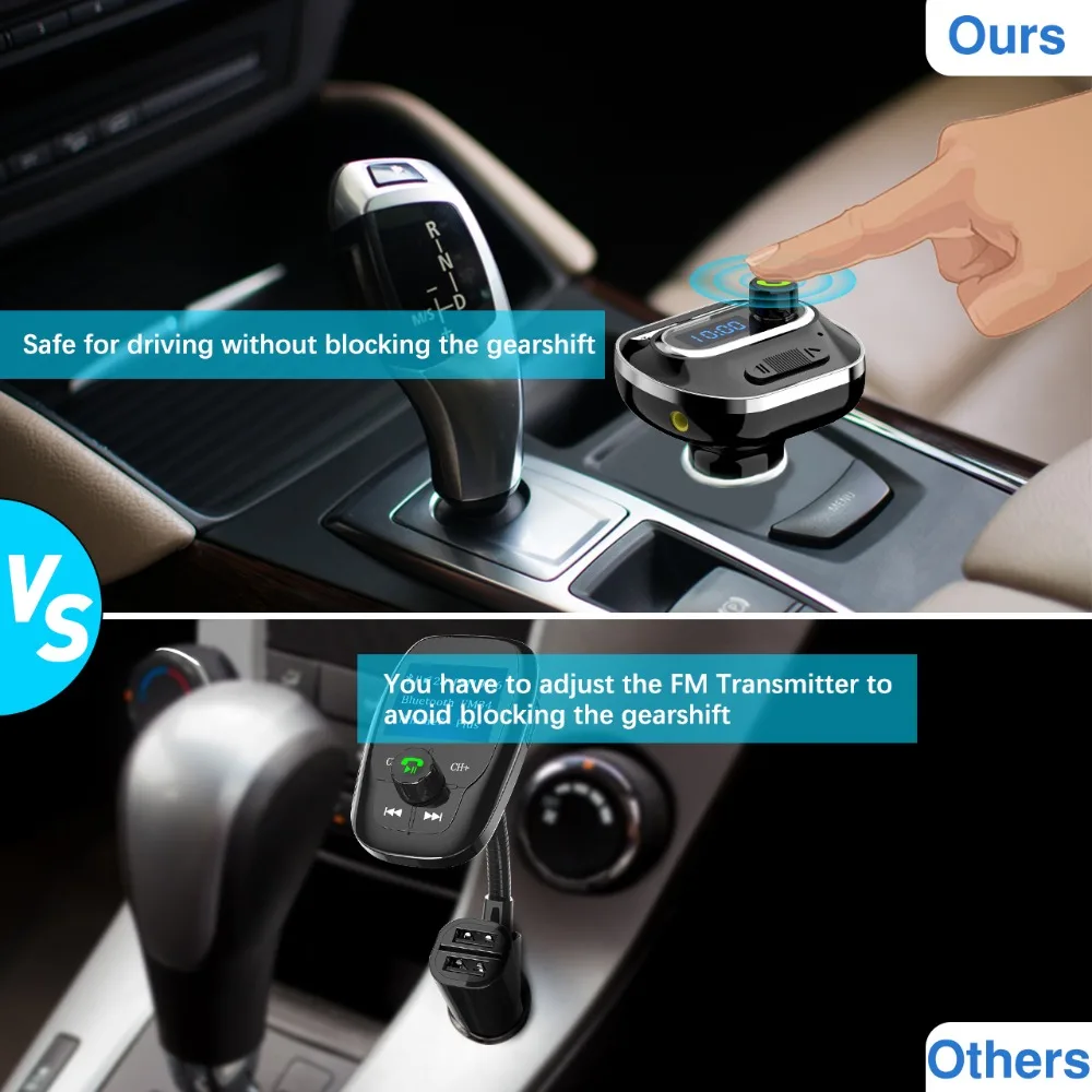 VicTsing Универсальный беспроводной Bluetooth адаптер автомобильный аудио стерео
