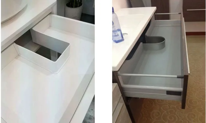 abs plastic u shape for sink drawer kitchen bath furniture cabinet recessed u for sink drainage free global shipping