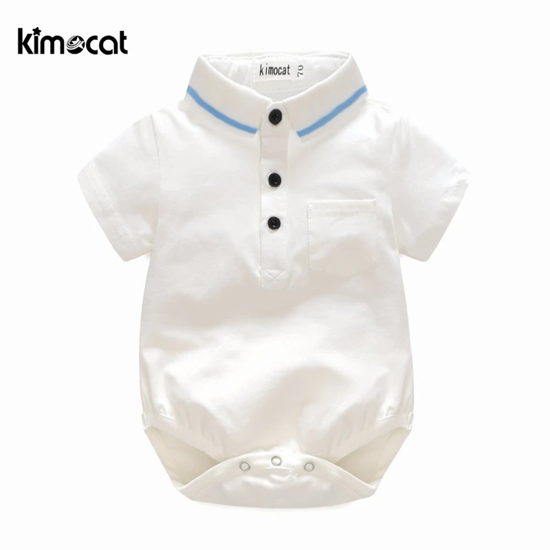Kimocat комплект для мальчиков 2 шт. рубашка + джинсы новый костюм летняя одежда