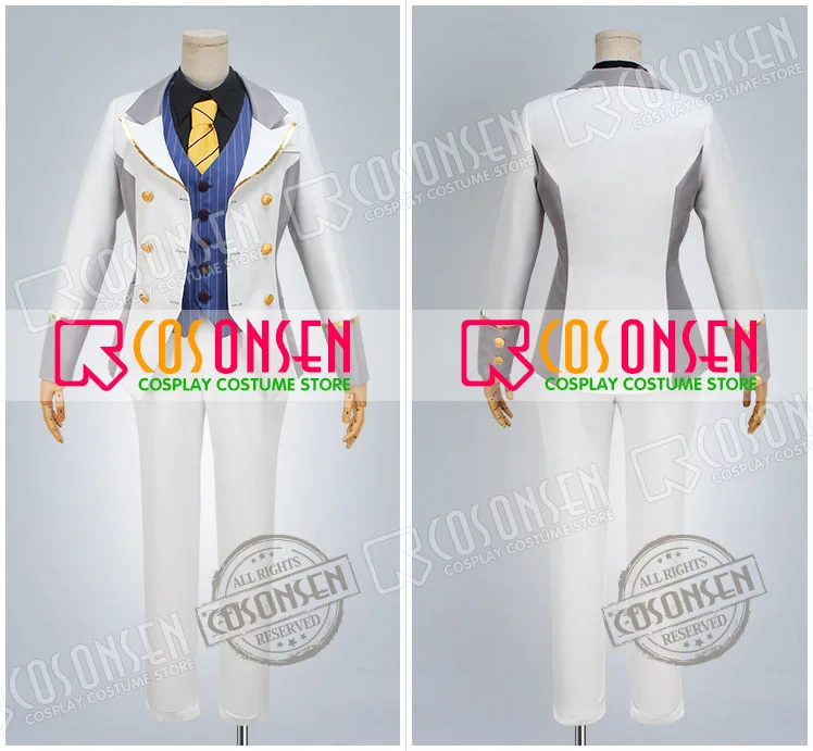 COSPLAYONSEN ICHU FF Akira Mitsurugi костюм для косплея полный комплект взрослых новый стиль |