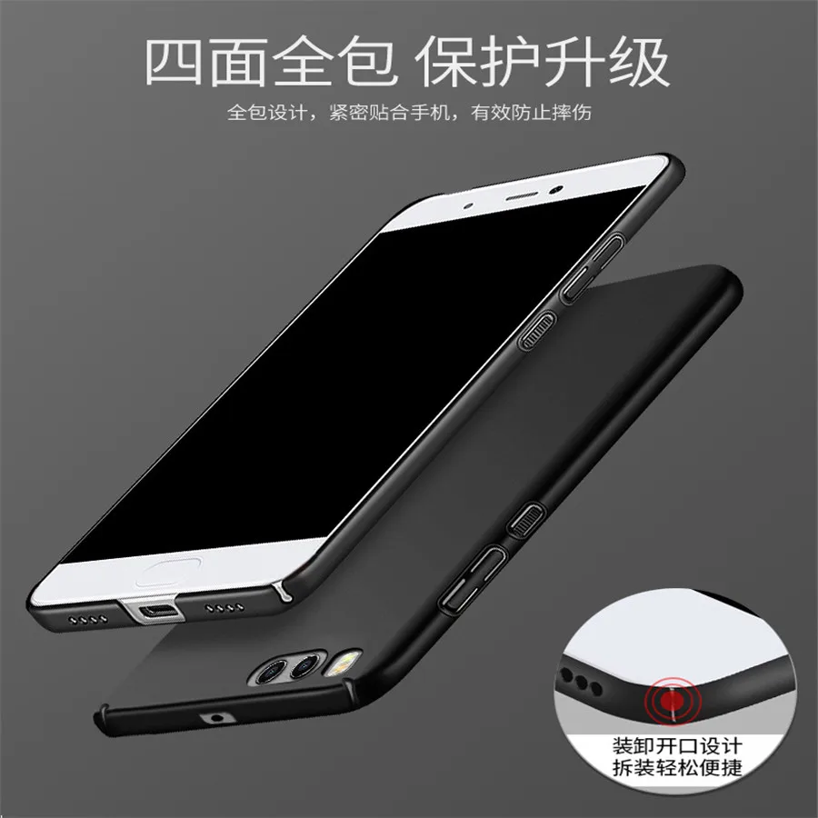 Plastic Matte Case For Xiaomi Redmi Note 4 Full Cover Shockproof Cases Luxury Hard 4X Phone | Мобильные телефоны и