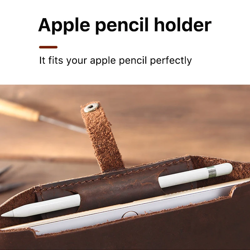 Состаренный кожаный чехол для iPad Pro 10,5 Air 3 Чехол кожаный портфель чехол для iPad Pro 11 с держателем карандаша Apple