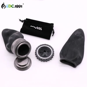 Карманная стрельба из алюминиевого сплава EDC игрушечная Рогатка, для охоты, лук, стрелы, мини-стрельба, щетка для стрел, уличные инструменты