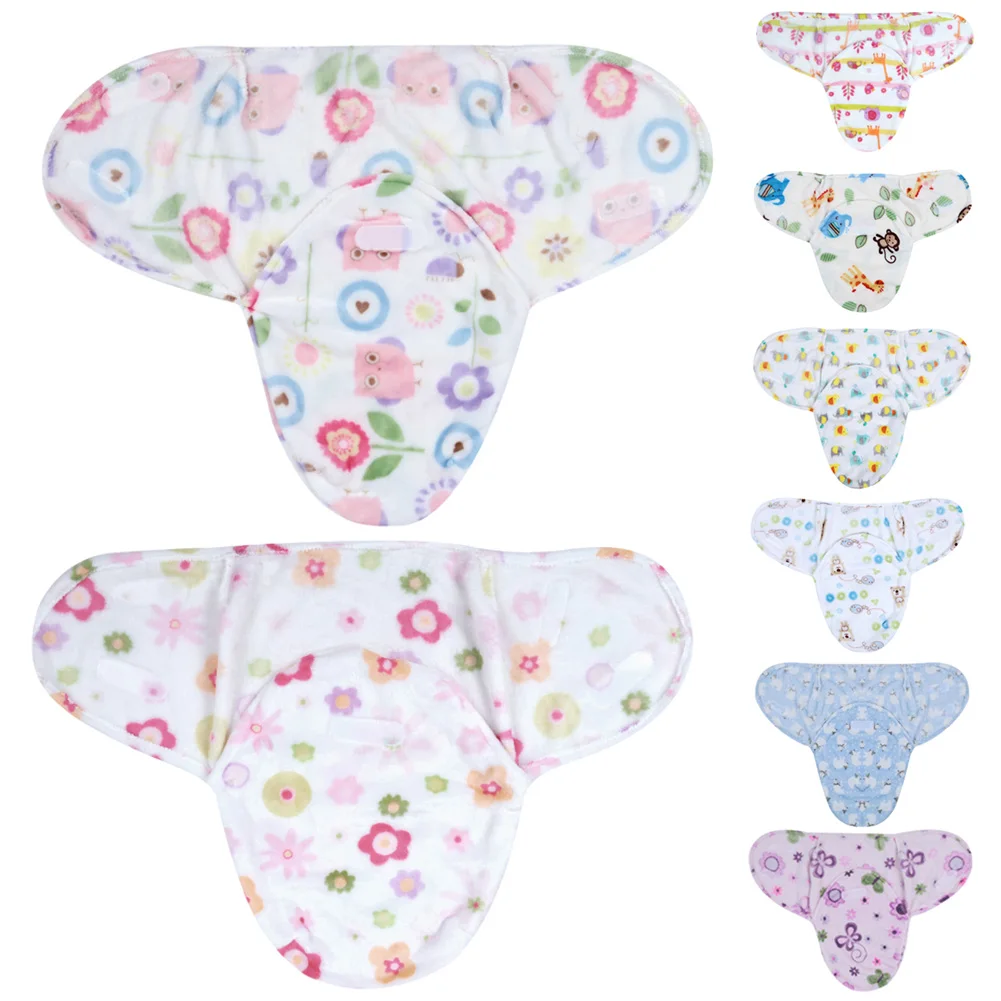 Детское одеяло для пеленания мягкое одеяло-конверт новорожденных теплый