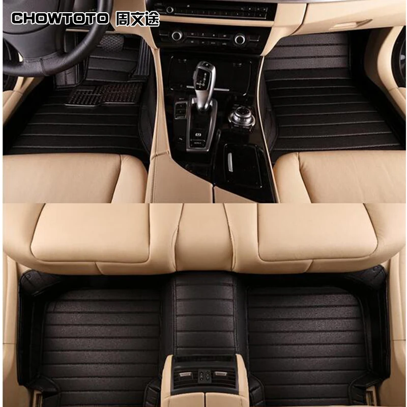 Коврики CHOWTOTOAA для BMW напольные коврики 1 3 5 7 серии GT X1 X3 X4 X5 X6 F10 F11 F15 F20 F25 F30 F34 E60 E70 E90