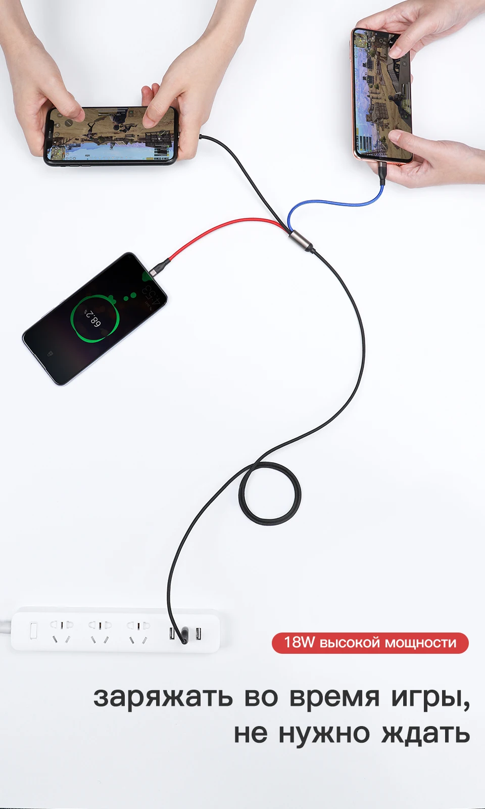 KUULAA 3 в 1 USB кабель для мобильного телефона Micro usb type C кабель зарядного устройства для iPhone Быстрая зарядка кабель Micro USB C шнур зарядного устройства