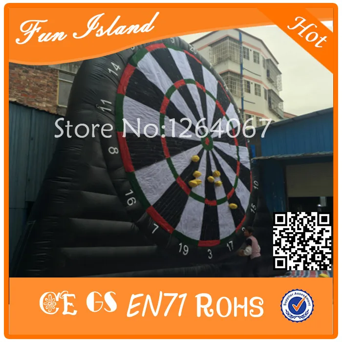 Бесплатная доставка новинка 2017 надувная футбольная Дротика s игра дротика для