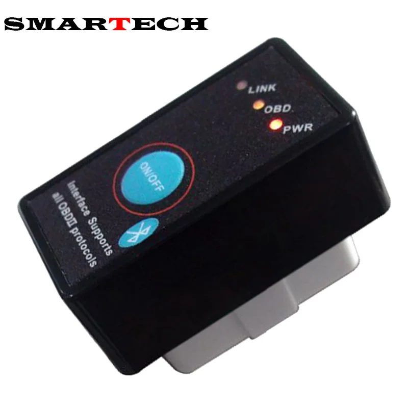Smartech Bluetooth ELM327 V1.5 OBD2 OBD II может-автобус диагностический автомобилей сканер