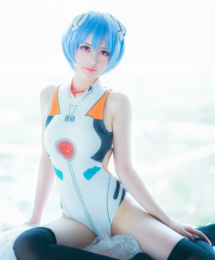 Популярный женский костюм для косплея Ayanami Ray купальный Сорю сексуальный