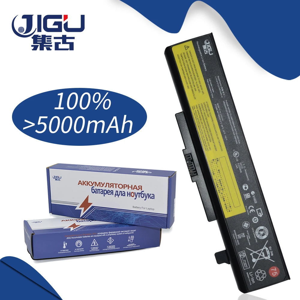 Новый аккумулятор JIGU на 6 ячеек для ноутбука LENOVO G580 Z380 Y480 G480 V480 Y580 L11S6Y01 L11L6Y01 G580AM