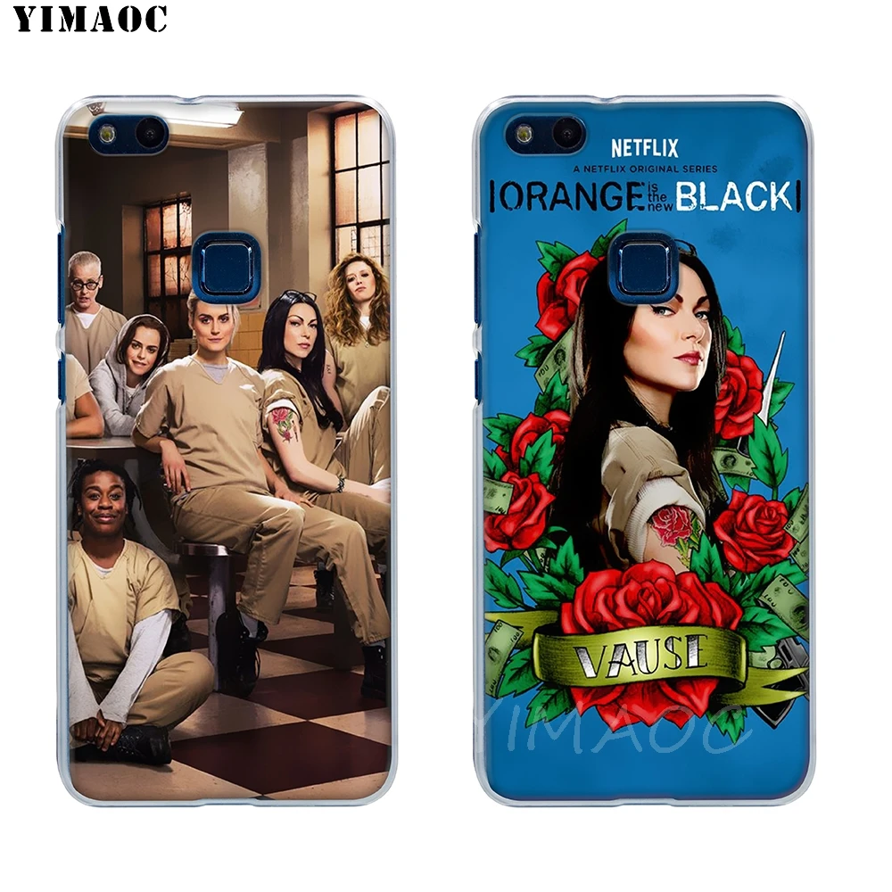 YIMAOC Orange-это новый черный мягкий чехол для Huawei P8 P9 P10 P20 P30 Lite Pro P smart 2019 из ТПУ |