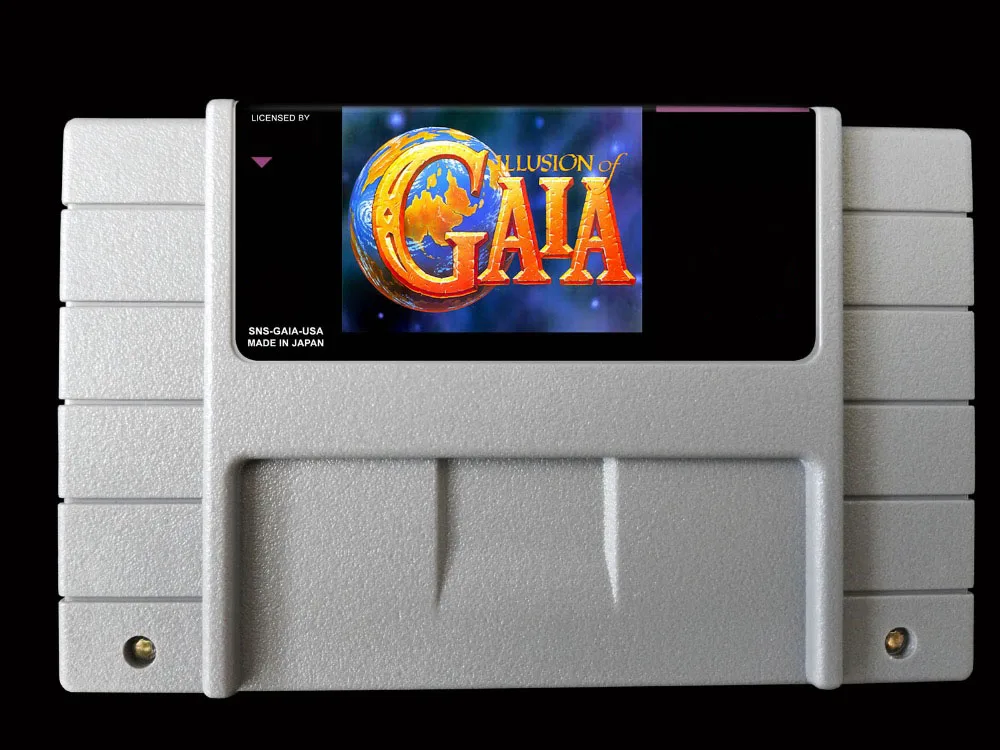 

16-битные игры ** Иллюзия Gaia (Американская версия!)