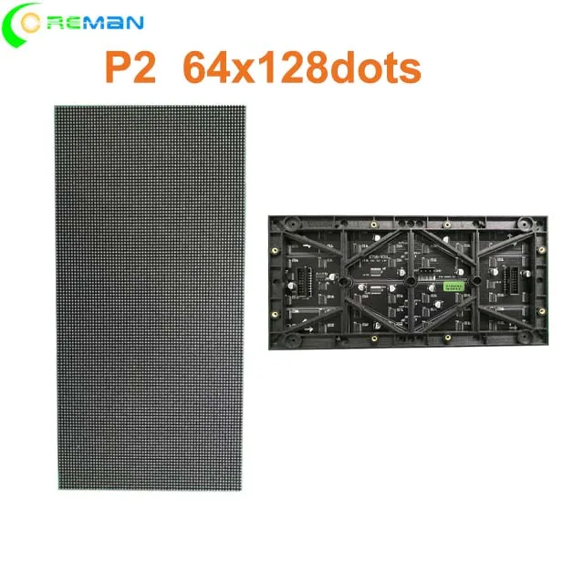 Объемное количество цена светодиодный модуль P2 128x256 мм внутренний rgb smd |