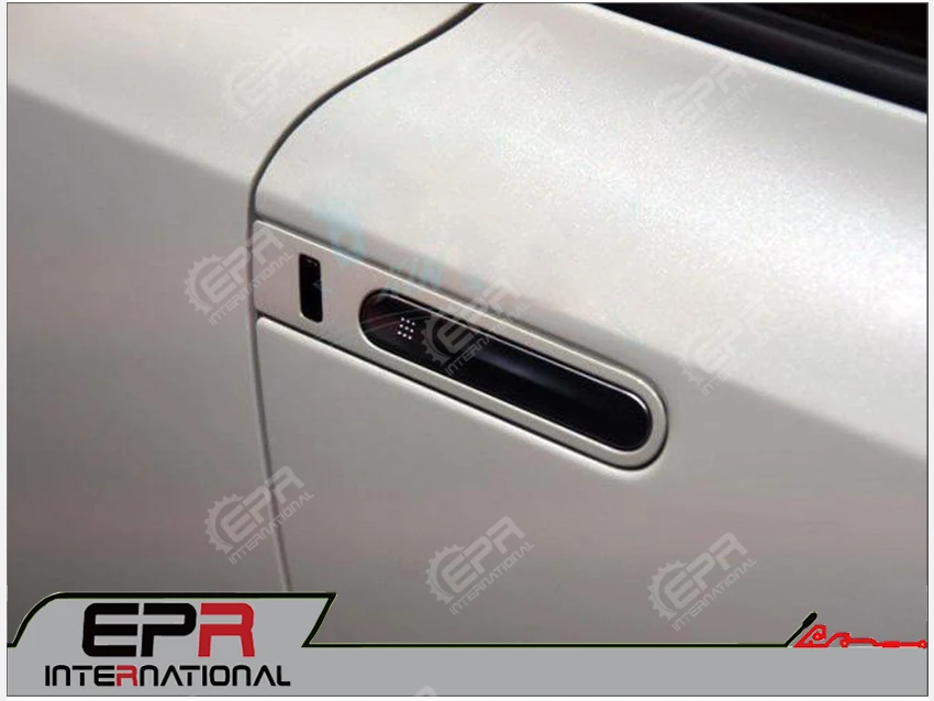 Для Nissan R35 GTR OEM углеродное волокно внешняя дверная ручка крышка глянцевая отделка GT-R Pull Surround внутренняя отделка наклейка аксессуары