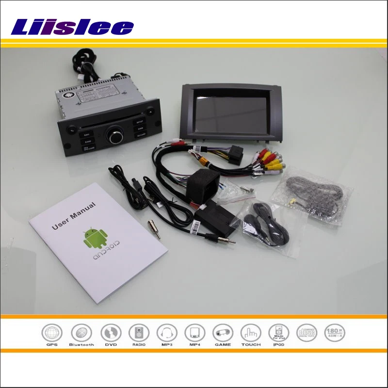 Liislee для peugeot 407 2004~ 2010-автомобильный стерео радио dvd-плеер gps карта NAVI навигация 1080P сенсорный экран W8 мультимедийная система