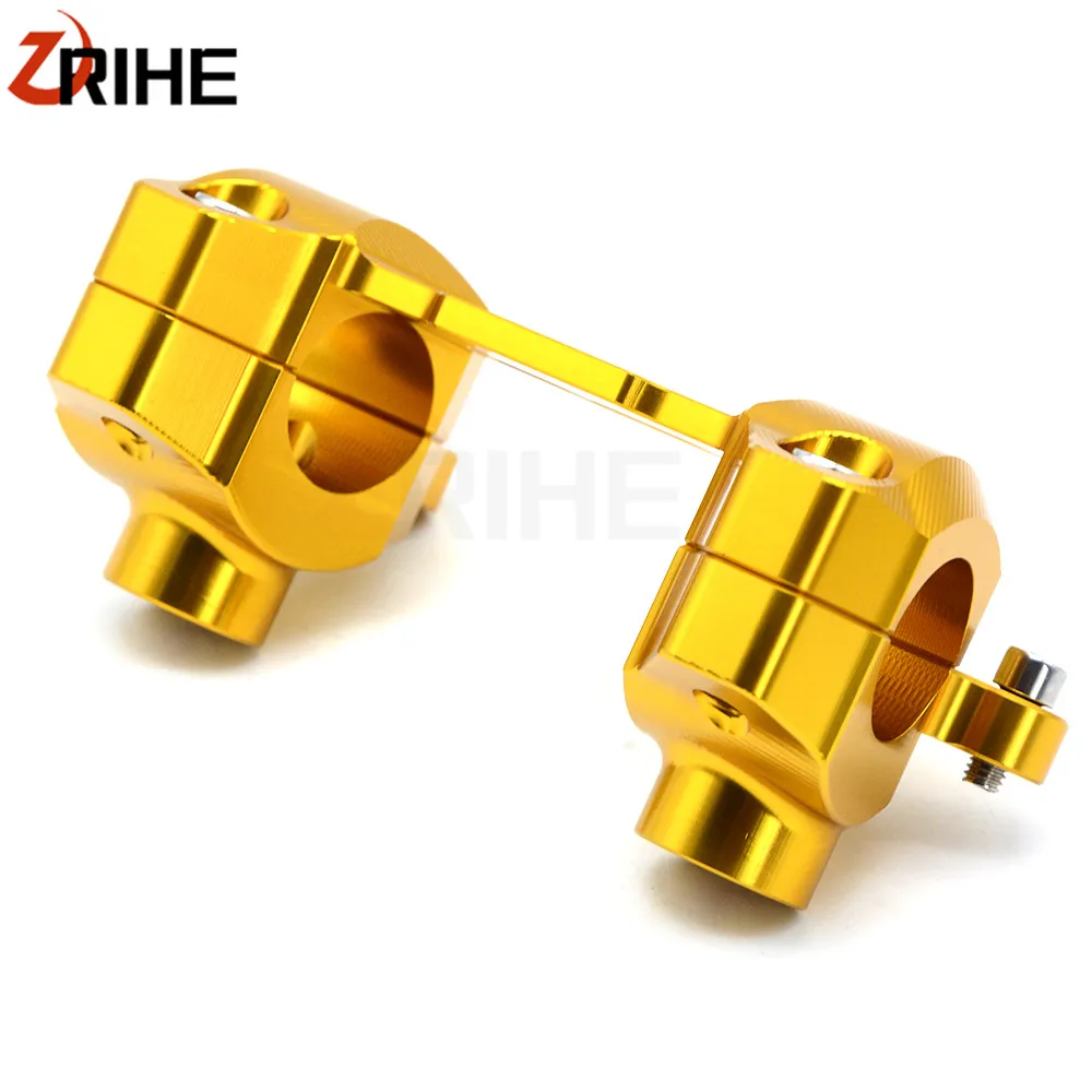 Мотоциклетные аксессуары CNC на руль Fat Handle Bar Riser Mount Clamp Top Cover для Yamaha MT 09 MT09 2013 2014 2015