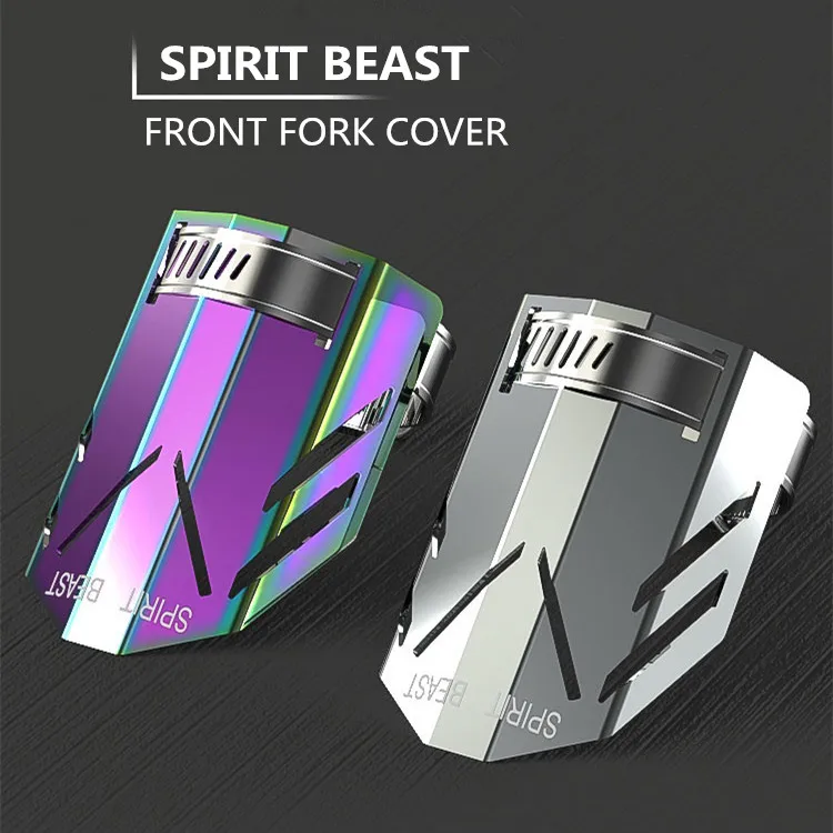 Передние амортизаторы для мотоциклов Spirit Beast зажимы вилочных труб разноцветные