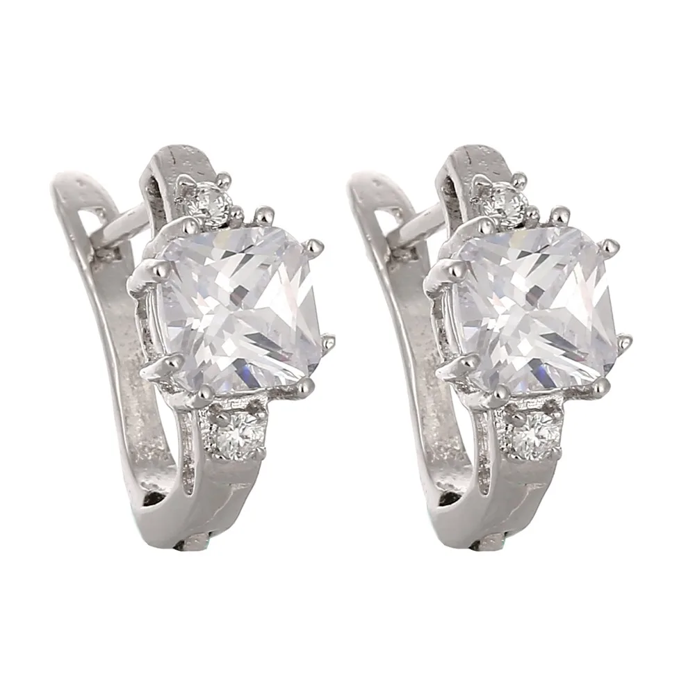 3 Colors Fine Jewelry Alloy With Imitate Crystal Beads Red White Color Long stud Earrings For Women EH1069 | Украшения и