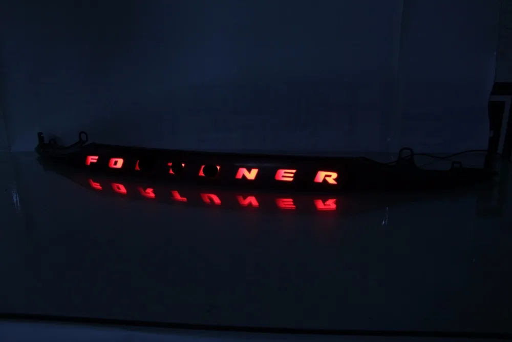 Qirun Rear trunk additional brake light tail running lamp for Toyota fortuner-18 2 pcs,free ship