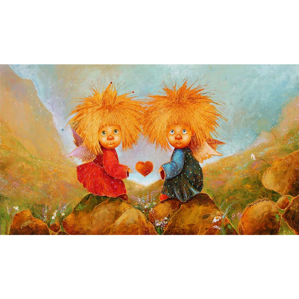 

5d алмазная живопись Ангел Стразы картины Алмазная мозаика полная квадратная вышивка наборы для вышивки подарок для детей