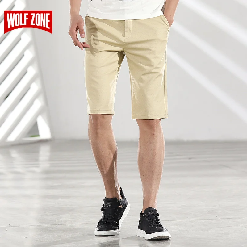 Мужские летние шорты модные повседневные из дышащего хлопка большие размеры 29-40
