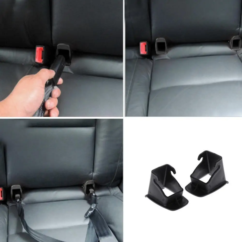 2 шт. автомобиля детское сиденье ISOFIX защелка разъем для ремня руководство паз