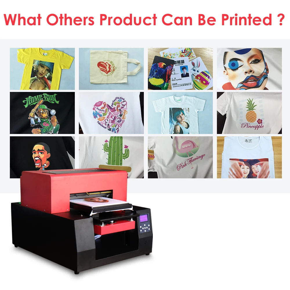 

Автоматический планшетный принтер формата А3 для самостоятельной сборки футболок, Принтер DTG, цифровая печатная машина А3 для печати футбол...