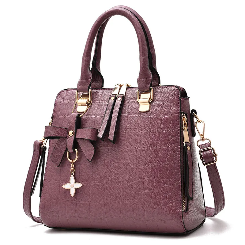 Luxury quality Lady Shoulder Crossbody Bags women Messenger Bag Crocodile leather Women butterfly Knot Designer HandbagsDFMP | Багаж и