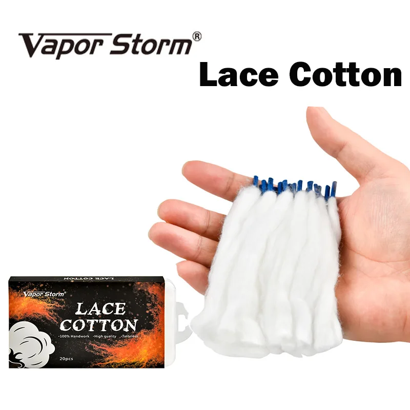Vapor Storm кружево хлопок 114 мм длина катушка фитиль нагревательная проволока