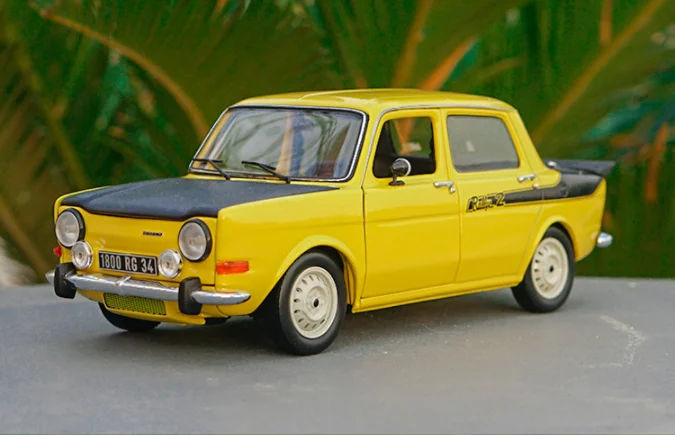 N OREV 1:18 Simca 1000 Rallye 2 SRT бутик игрушки из сплава для детей Детские игрушки модель оригинальная упаковка