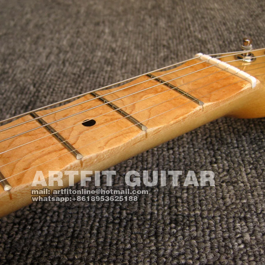 Yngwie Malmsteen Scalloped кленовый гриф SSS бесшумные звукосниматели из цельного дерева кремовый высококачественный электрогитара