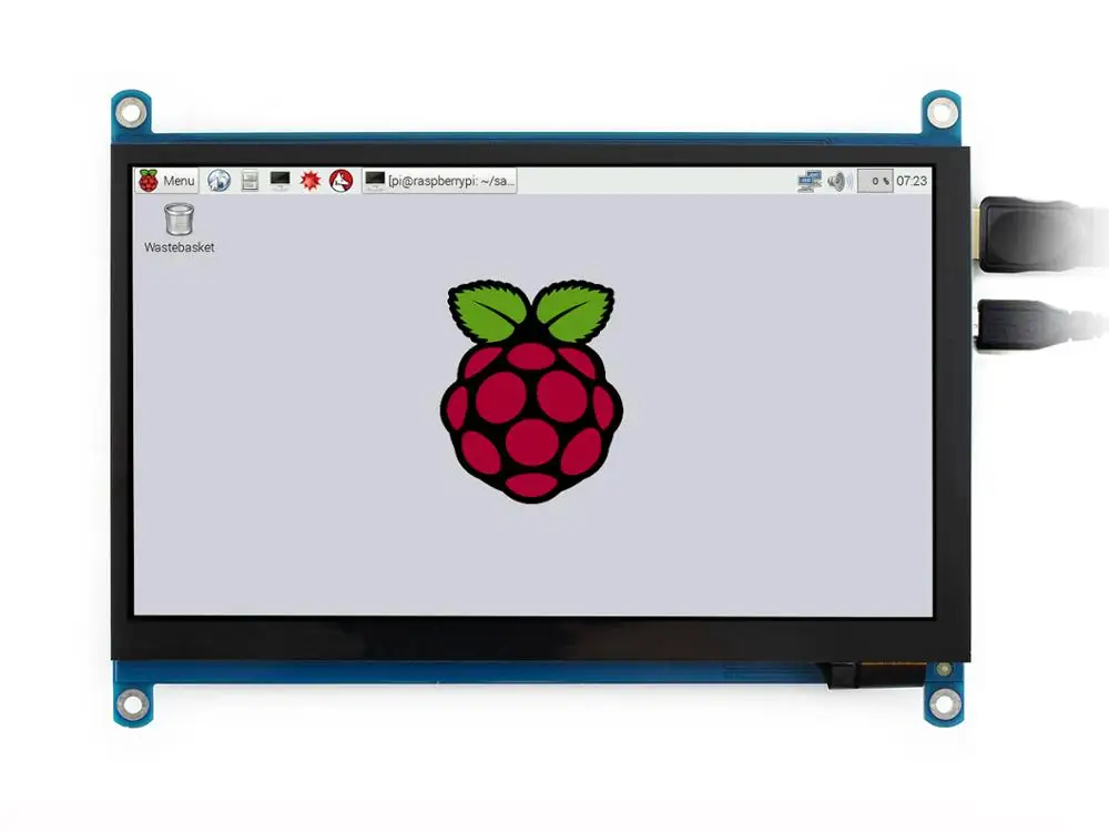 Waveshare 7 дюймовый HDMI LCD (H) монитор компьютера 1024*600 IPS емкостный сенсорный экран