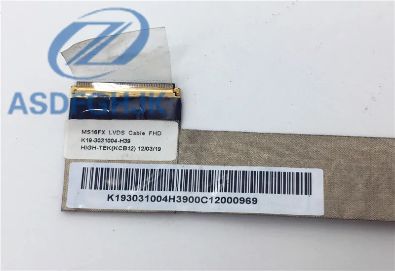 Laptop/Notebook LCD/LED/LVDS CABLE K19-3031004-H39 For MSI MS-16FX MS-16F1 16F2 16F3 16F4 GT60 GT660 GT660ST GX60 GX660 FHD | Компьютеры и