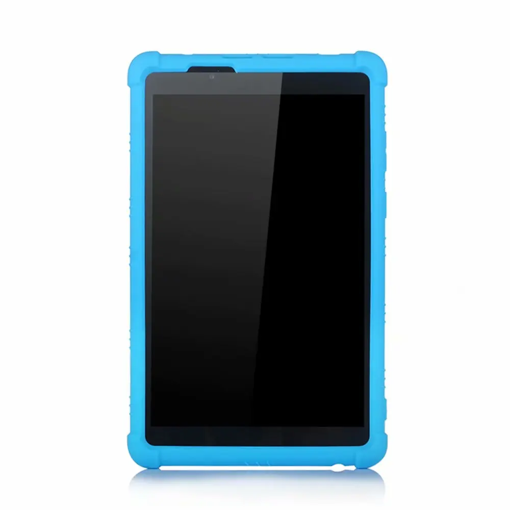 Планшет чехол для lenovo Tab E8 8,0 дюйма TB-8304 утолщенной силиконовый TB-8304F Стенд cover black+ 3 Подарки