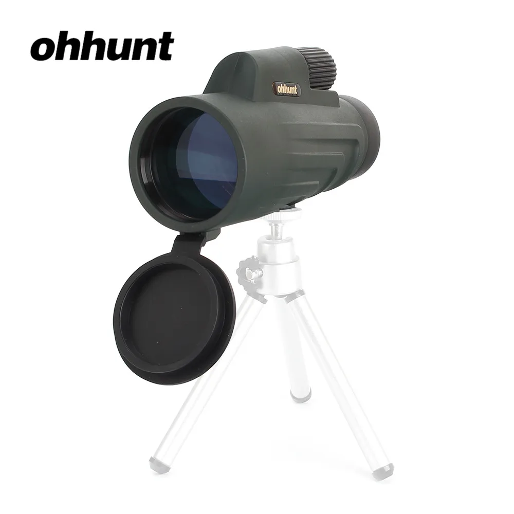 Ohhunt 10x50 Монокуляр темно зеленый широкоугольный яркий водонепроницаемый