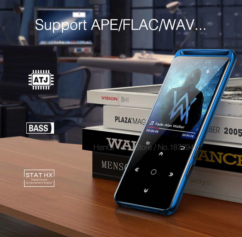 BENJIE M6 Bluetooth 5,0 MP3 плеер без потерь 16 Гб HiFi портативный аудио Walkman с fm-радио электронная книга Диктофон MP3 музыкальный плеер