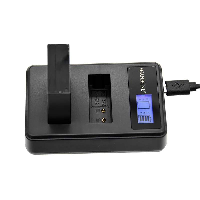 3 шт. Топ 2400 мАч LP E12 LPE12 камера батарея + LCD двойное зарядное устройство для Canon M 100D