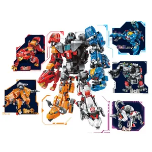 Обучающий конструктор Voltron, электрооптический Скорпион, 225 шт., развивающие блоки, игрушка для мальчика, подарок-без коробки