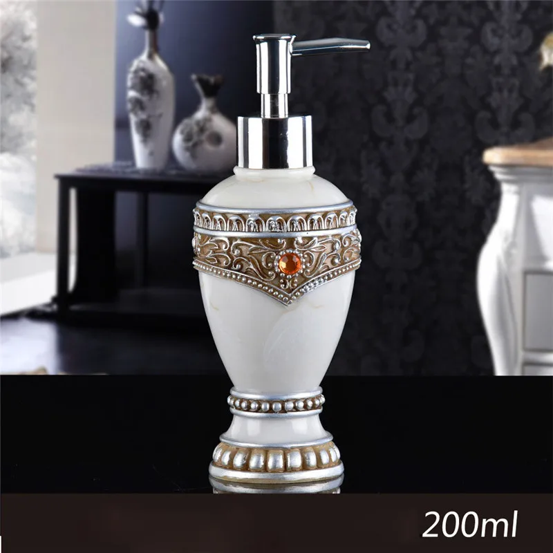 200ML liquid soap dispensers resin pump Bathroom imported Bottle Bath accessories | Обустройство дома