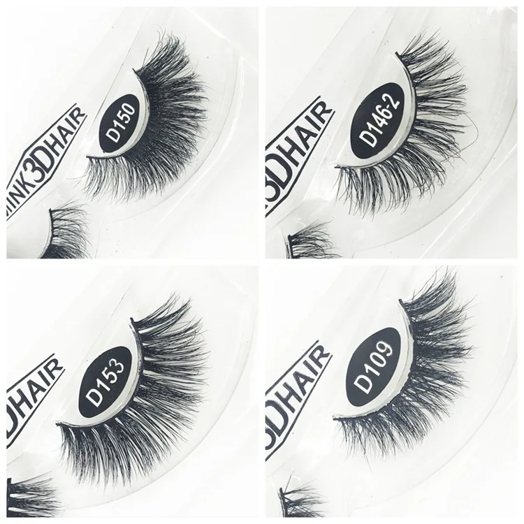 Wholesales 1 Pair of Handmade Manual Fake Eyelashes 3D Mink False Closely Grafting Silk lashes Makeup Maquiagem | Красота и здоровье