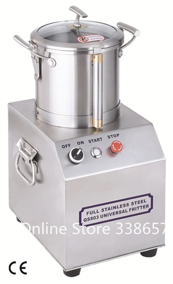 3L Коммерческая электрическая машина для резки мяса и овощей из нержавеющей