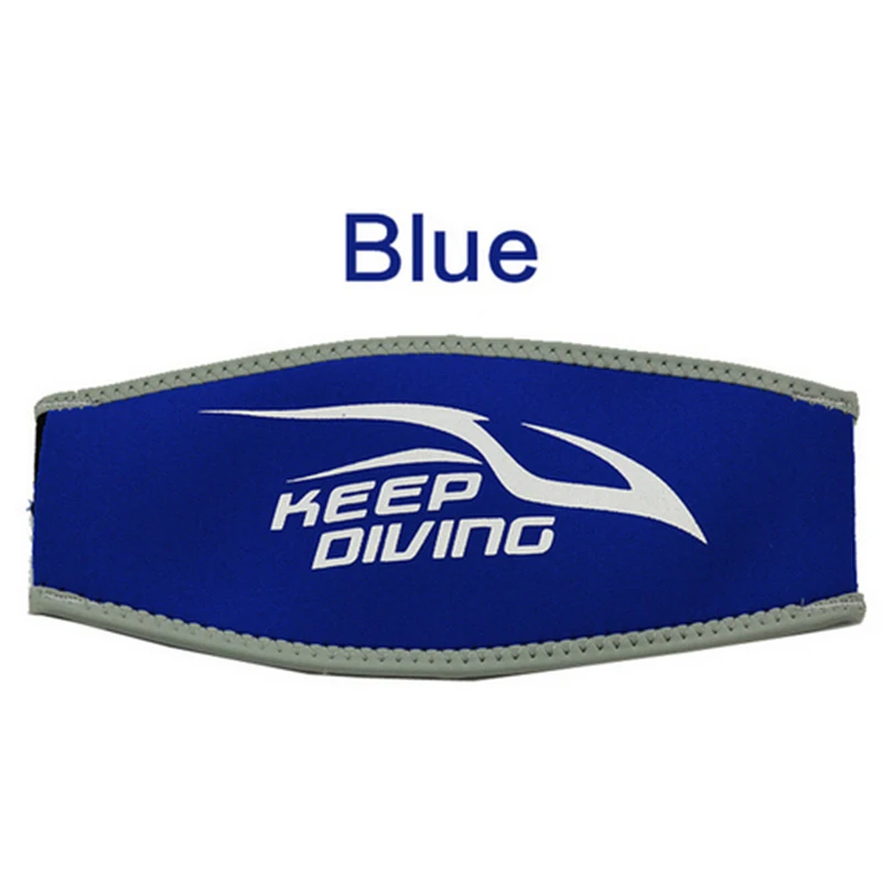 6 цветов Дайвинг маска на голову ремешок Крышка мягкая защита длинные волосы
