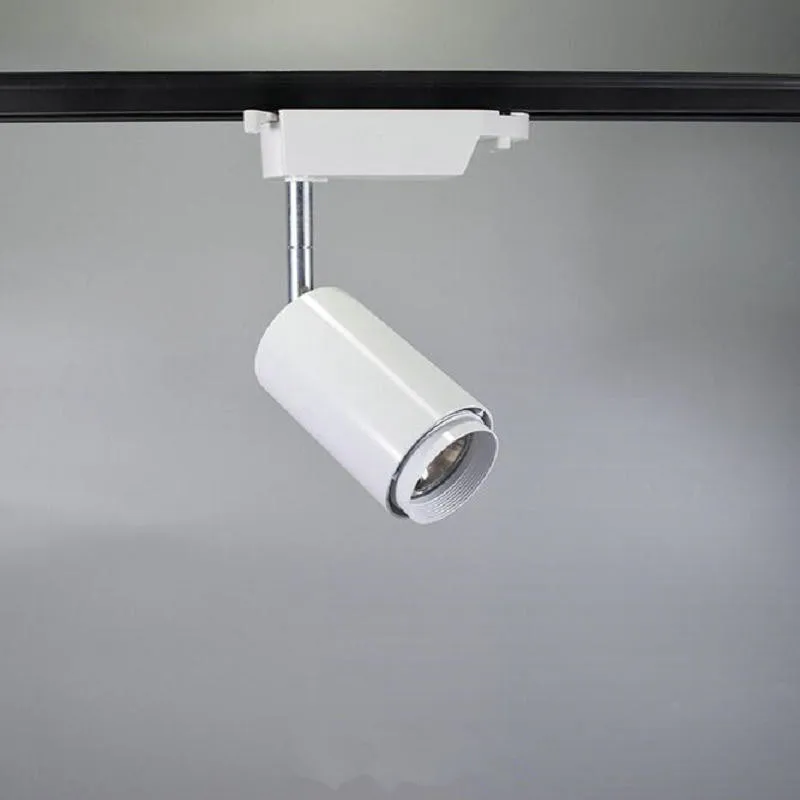 5 Вт LED COB рельсовый фонарь GU10 MR16 прожектор Регулируемый трек освещение лампа для